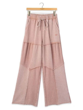 Simply Southern-Modal Jersey Tee & Mineral Wash Pant Set-Fawn