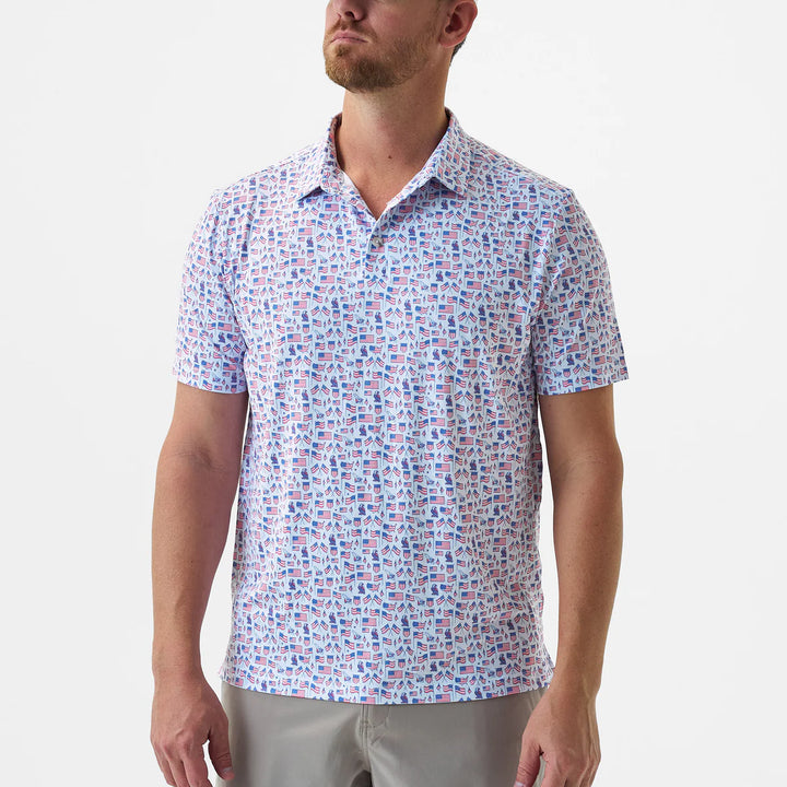 Burlebo-Performance Polo - Old Glory