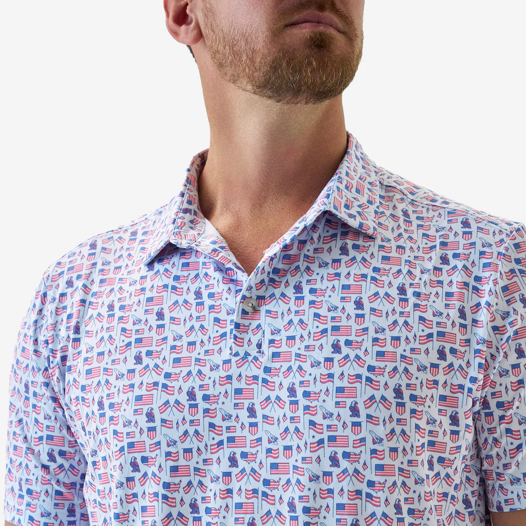 Burlebo-Performance Polo - Old Glory