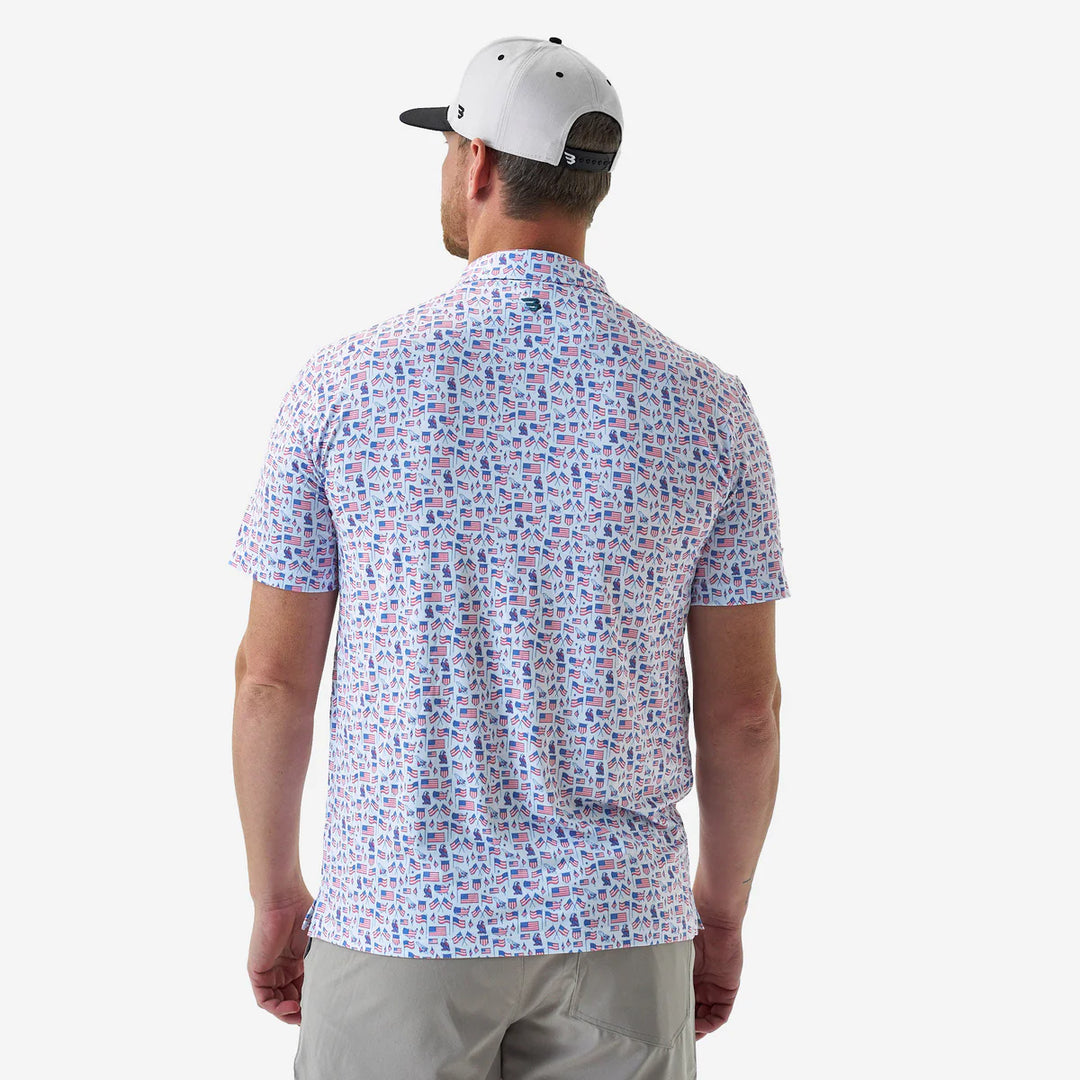 Burlebo-Performance Polo - Old Glory