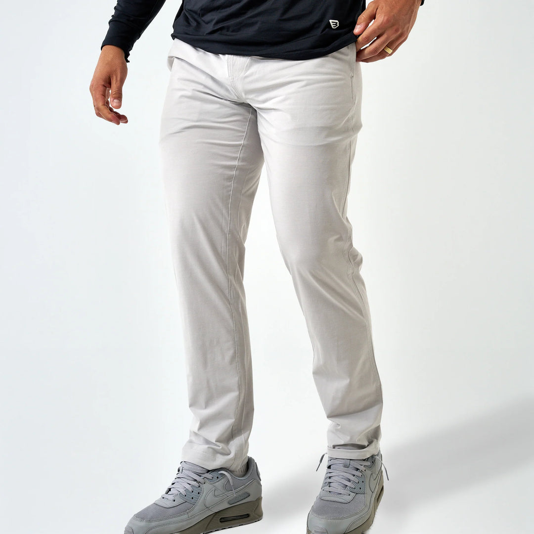Burlebo Performance Pant - Stone Grey