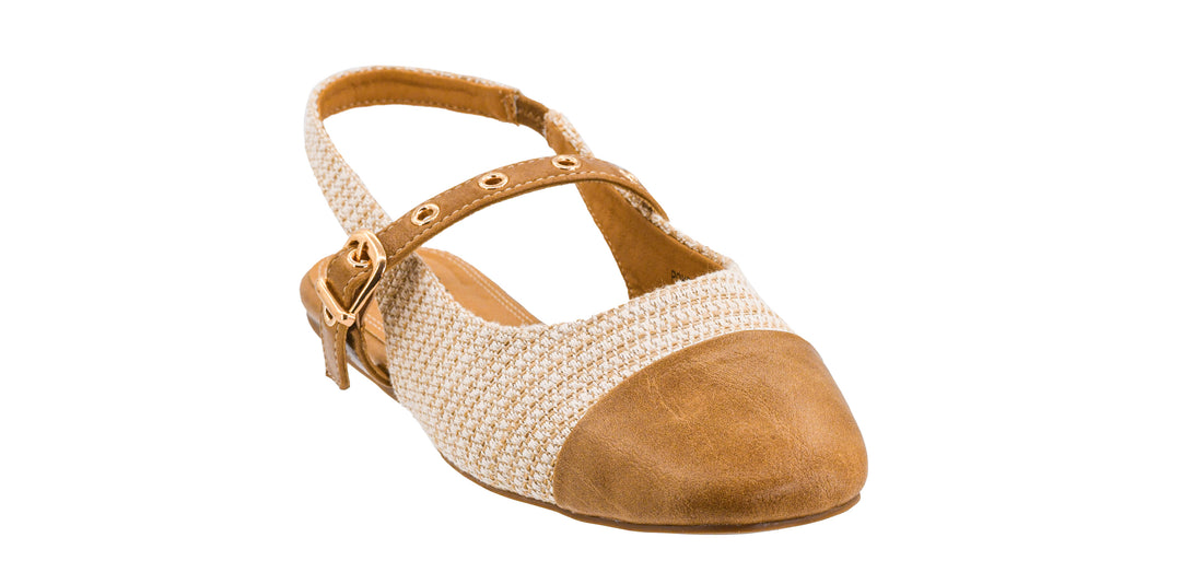 Corkys-Poker Face Flats-Raffia