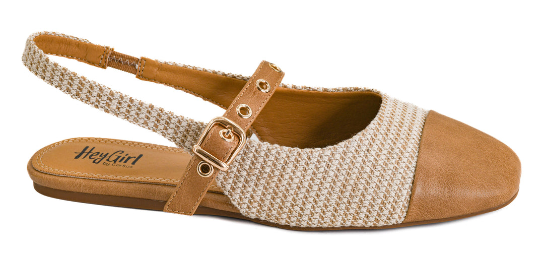 Corkys-Poker Face Flats-Raffia