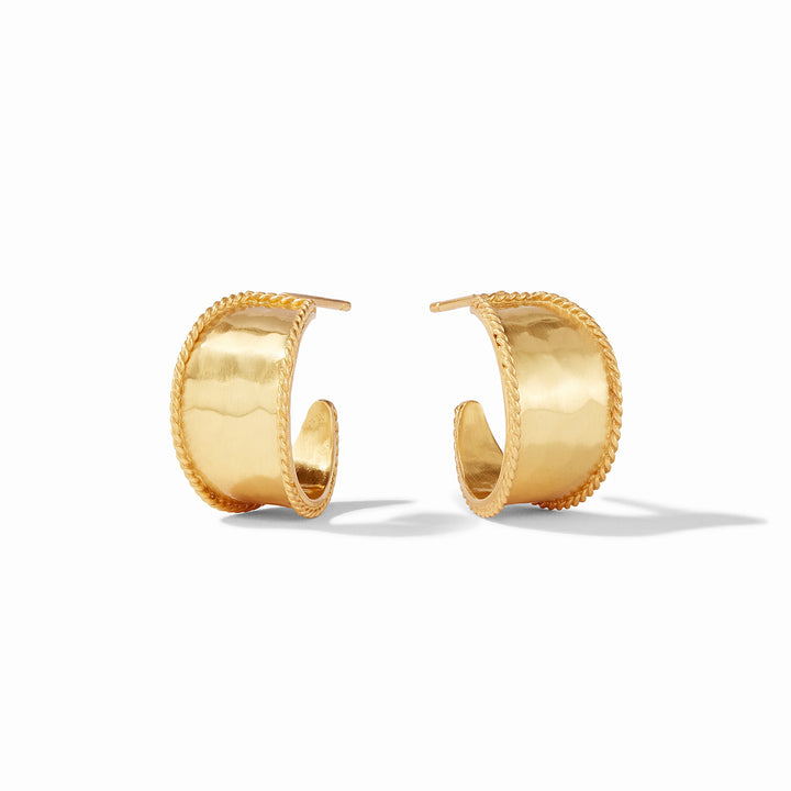 Julie Vos Savoy Hoop- Gold (LH)