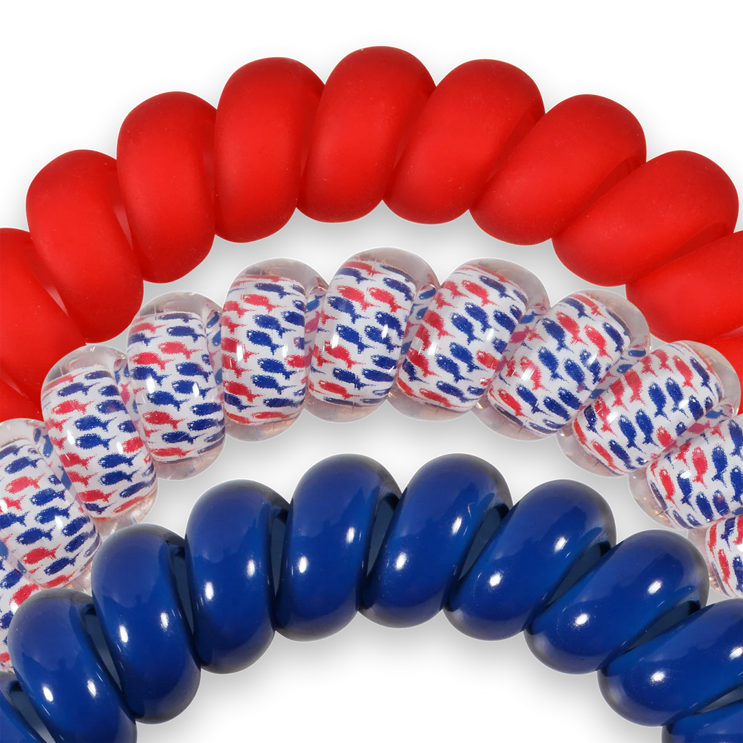 Teleties-Sea to Shining Sea Large Hair Ties