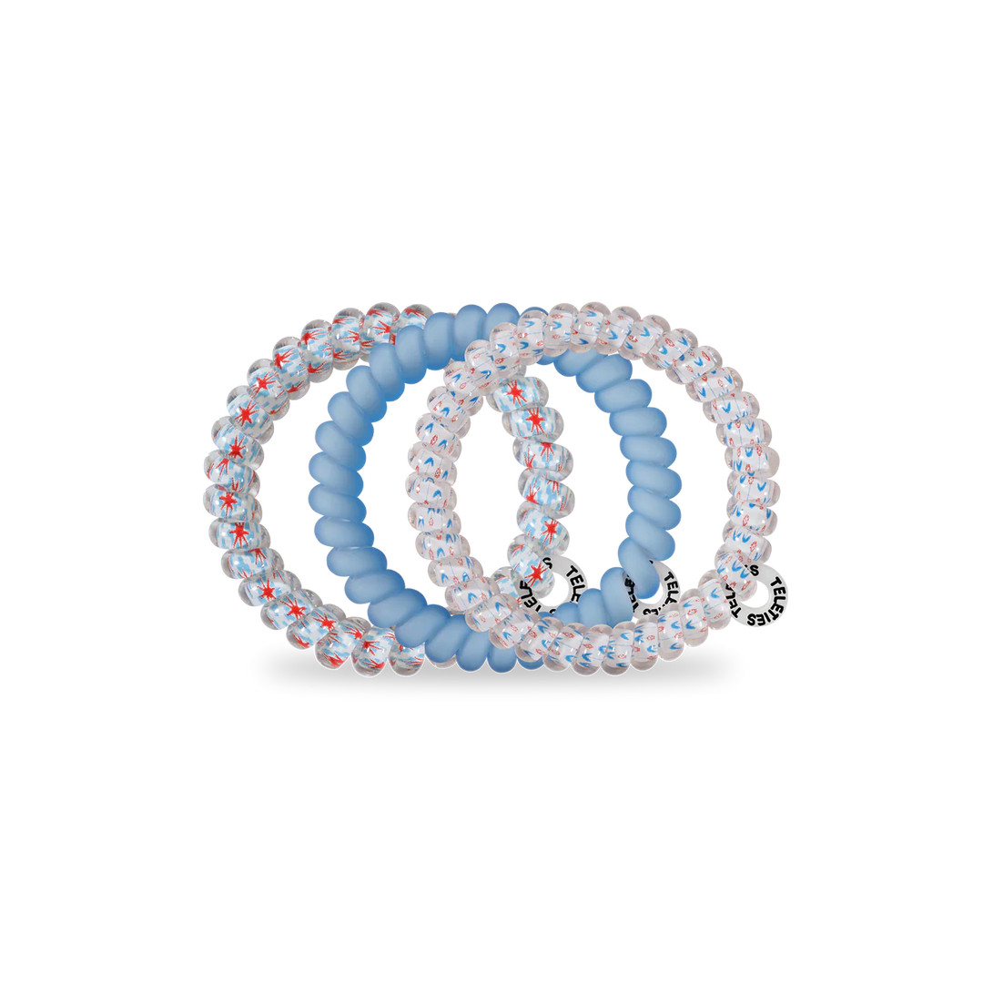 Teleties-Sweet Liberty Small Hair Ties