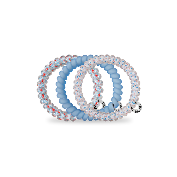 Teleties-Sweet Liberty Small Hair Ties
