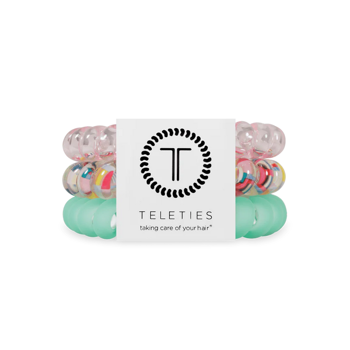 Teleties- Spring Splash Large Hair Ties