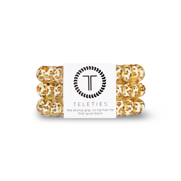 Teleties- Leopard Large Hair Ties