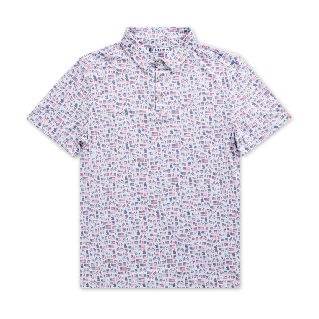 Burlebo-Performance Polo - Old Glory
