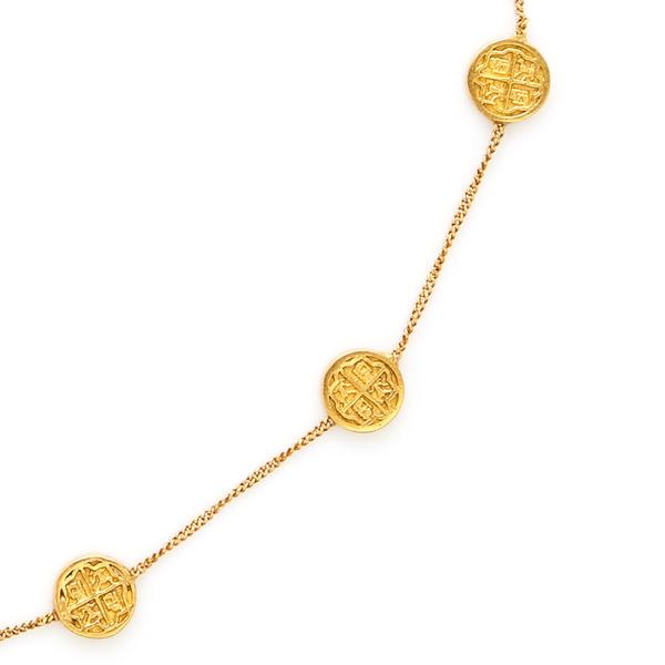 Julie Vos Valencia Delicate Station Necklace (LH)