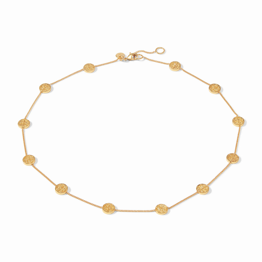 Julie Vos Valencia Delicate Station Necklace (LH)