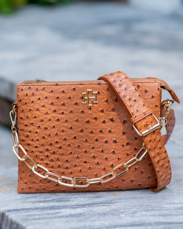 Caroline Hill Ariana Crossbody Saddle (LH)
