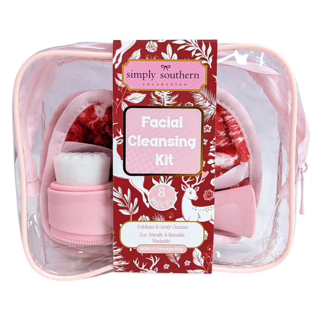 Simply Southern Facial Cleansing Kit Reindeer Print (LH)