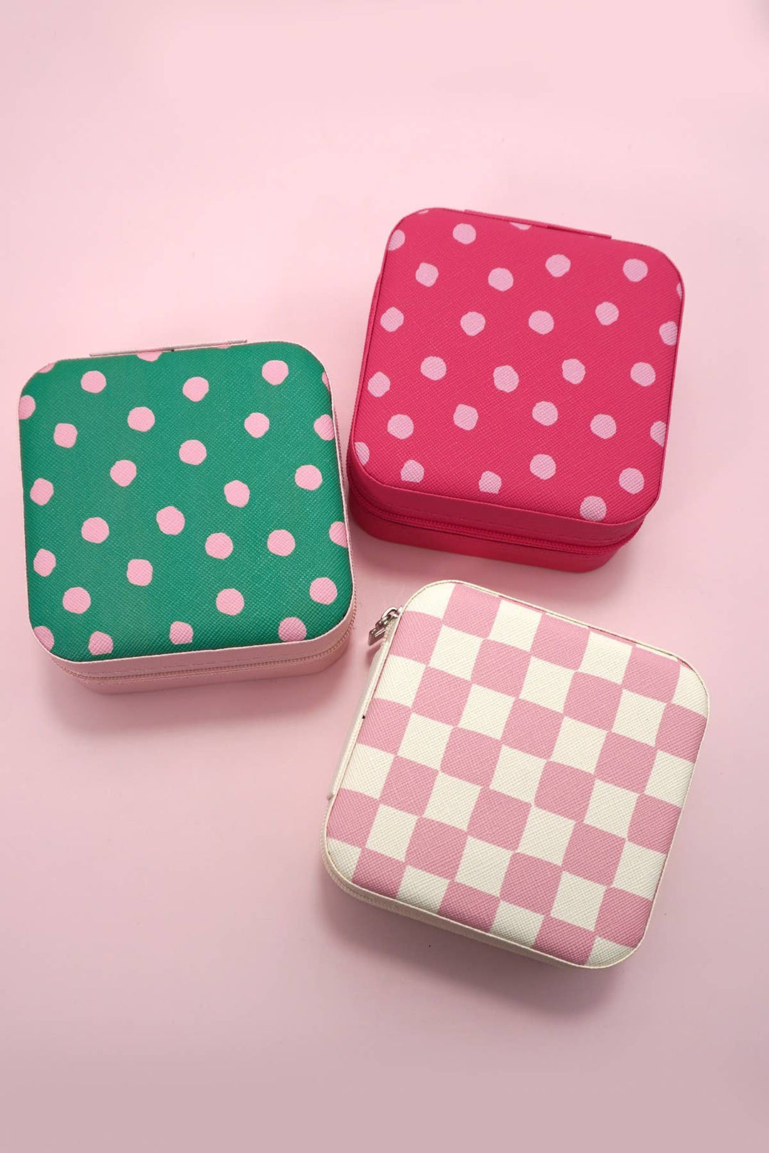 JOSSLYN-DESIGNED JEWELRY ORGANIZER TRAVEL BOX CASE | 40P566