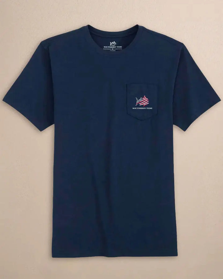 Southern Tide- Short Sleeve American Skipjack Tee