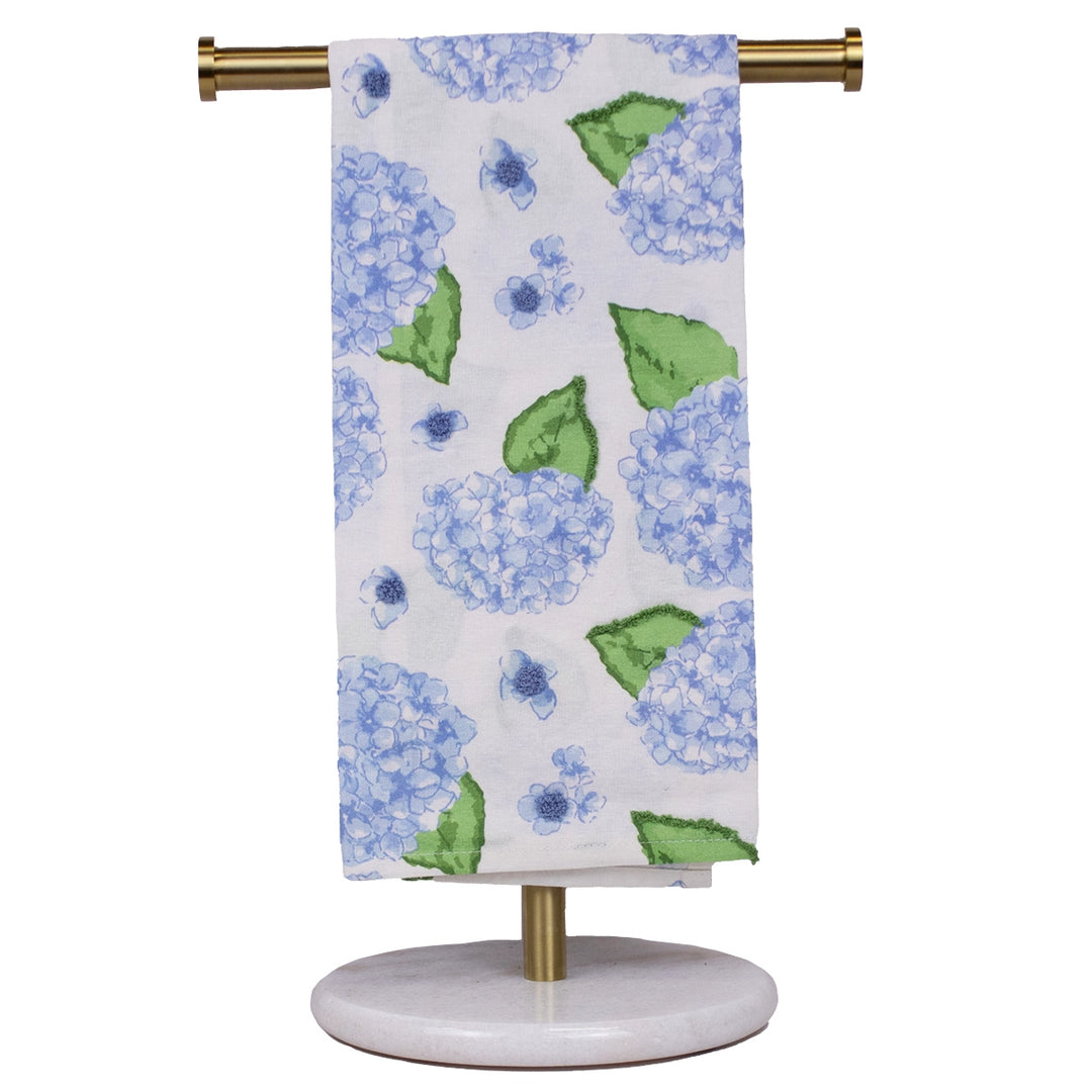 Hydrangea Hand Towel White/Blue