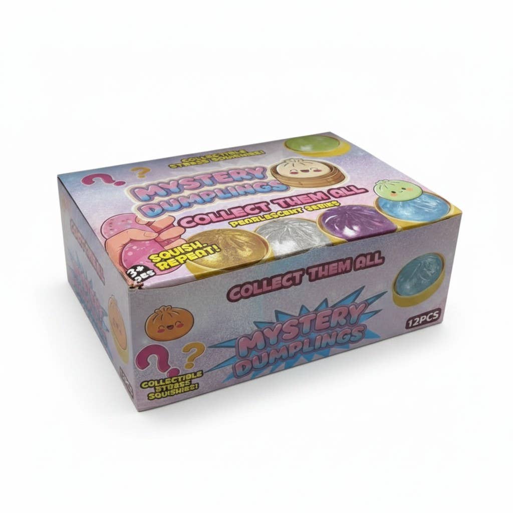 Mystery Squishy Dumplings - Pearlescent Series-Single Toy