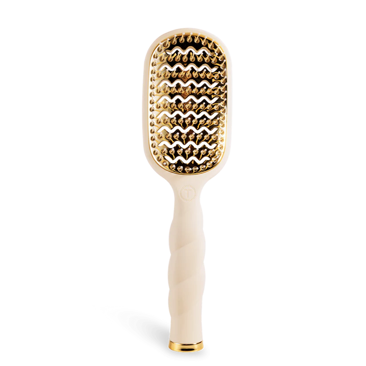 Teleties- Vented Hairbrush-Tan