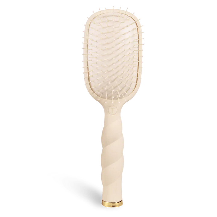 Teleties-Detangler Hair Brush for Medium Hair - Tan
