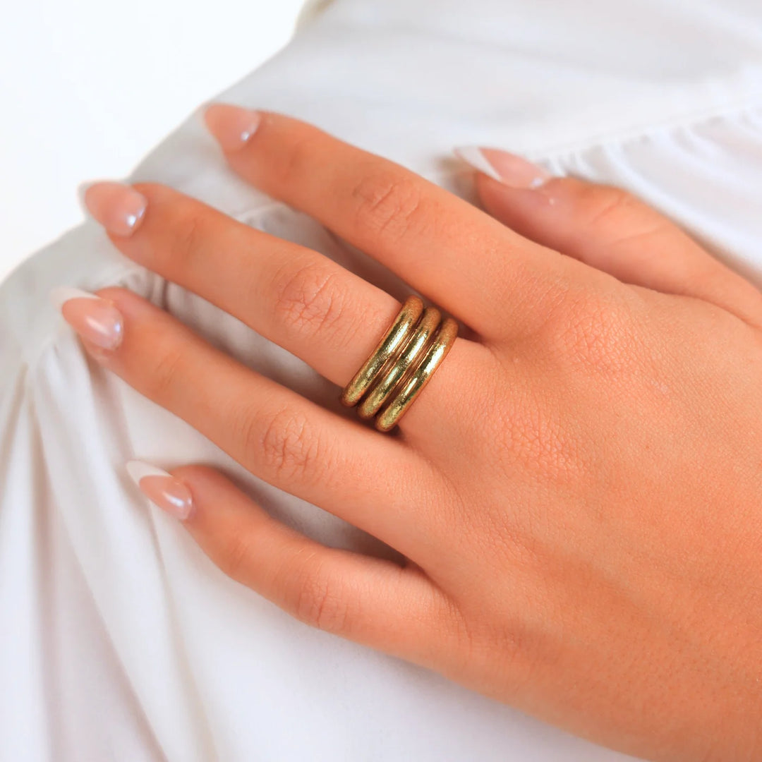 Aura All Weather Rings (Set of 3)- (LH)