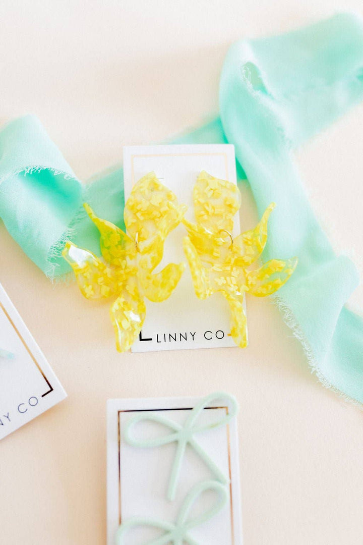 Flora Statement Earrings - Sunshine