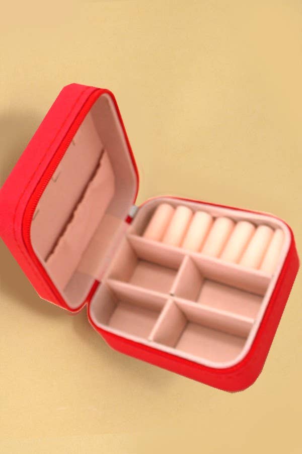 JOSSLYN-JEWELRY ORGANIZER TRAVEL BOX CASE | 40P532