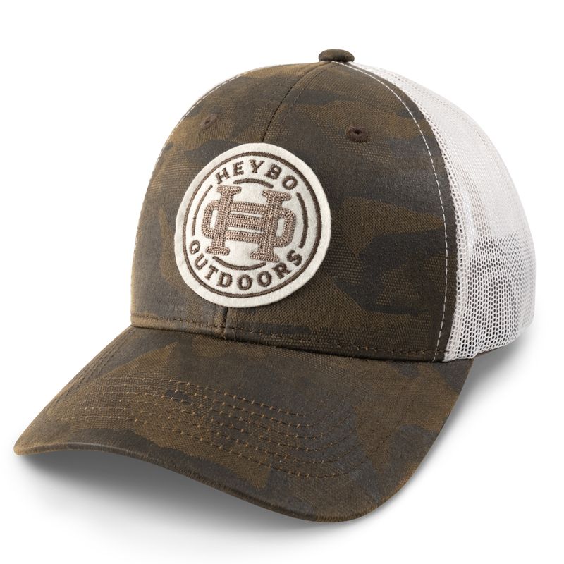 Heybo-Camo Felt Patch Hat