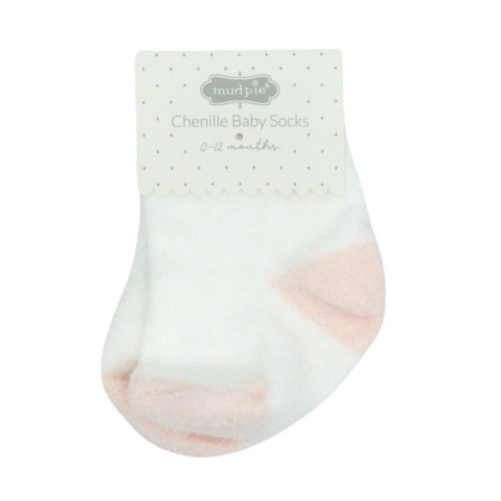 Mud Pie Chenille Infant Socks (0–12 Months)