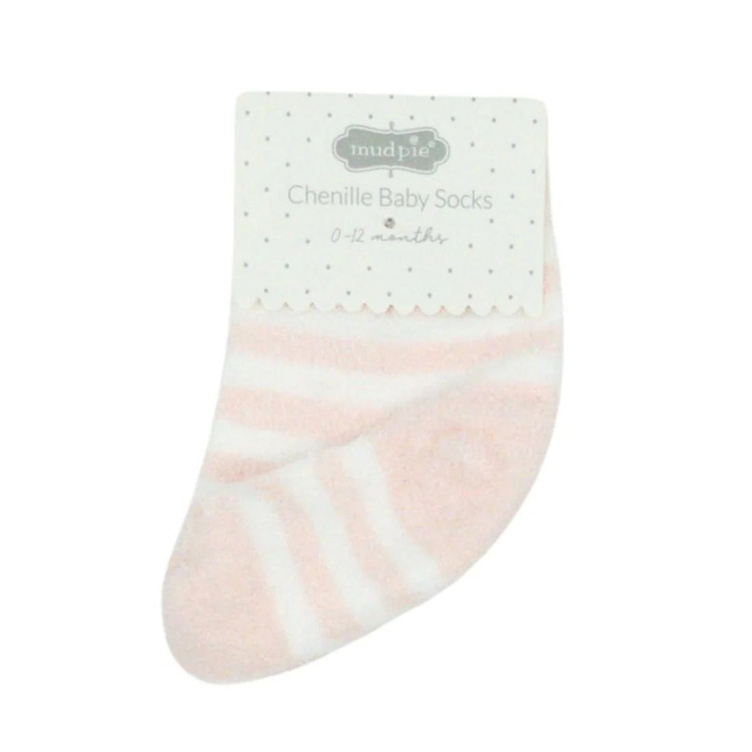Mud Pie Chenille Infant Socks (0–12 Months)