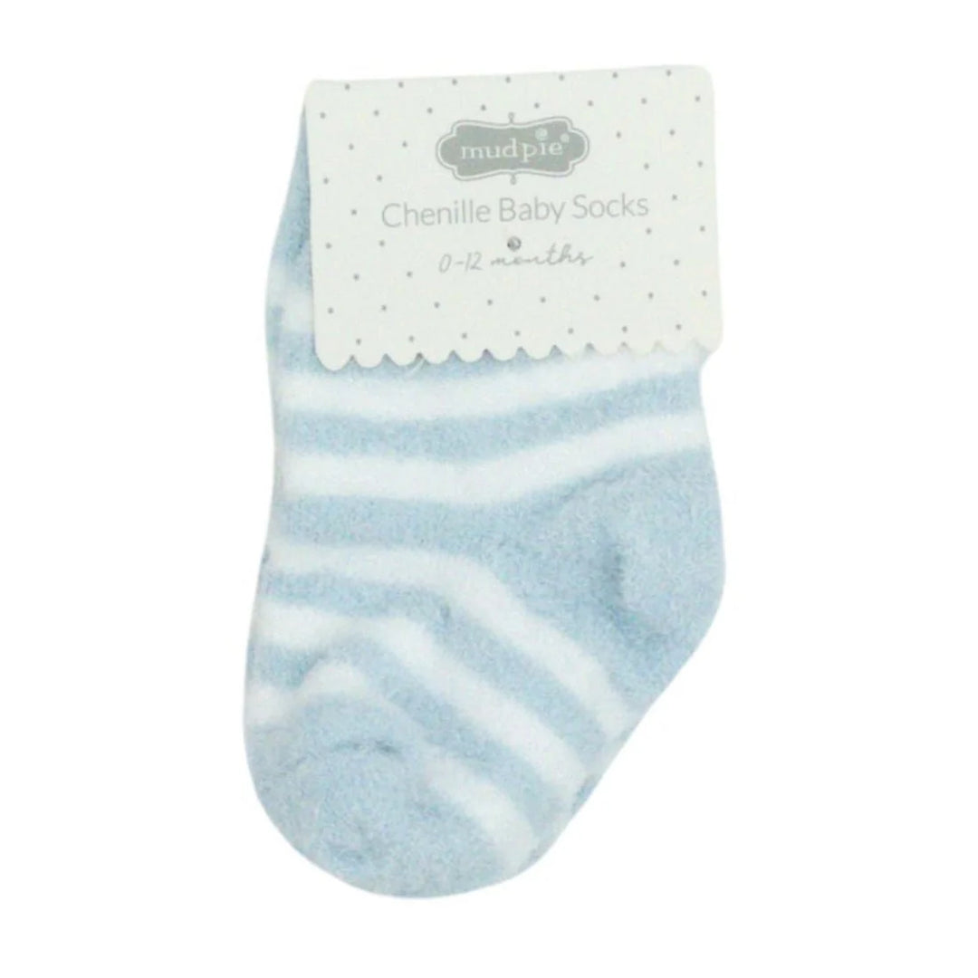 Mud Pie Chenille Infant Socks (0–12 Months)