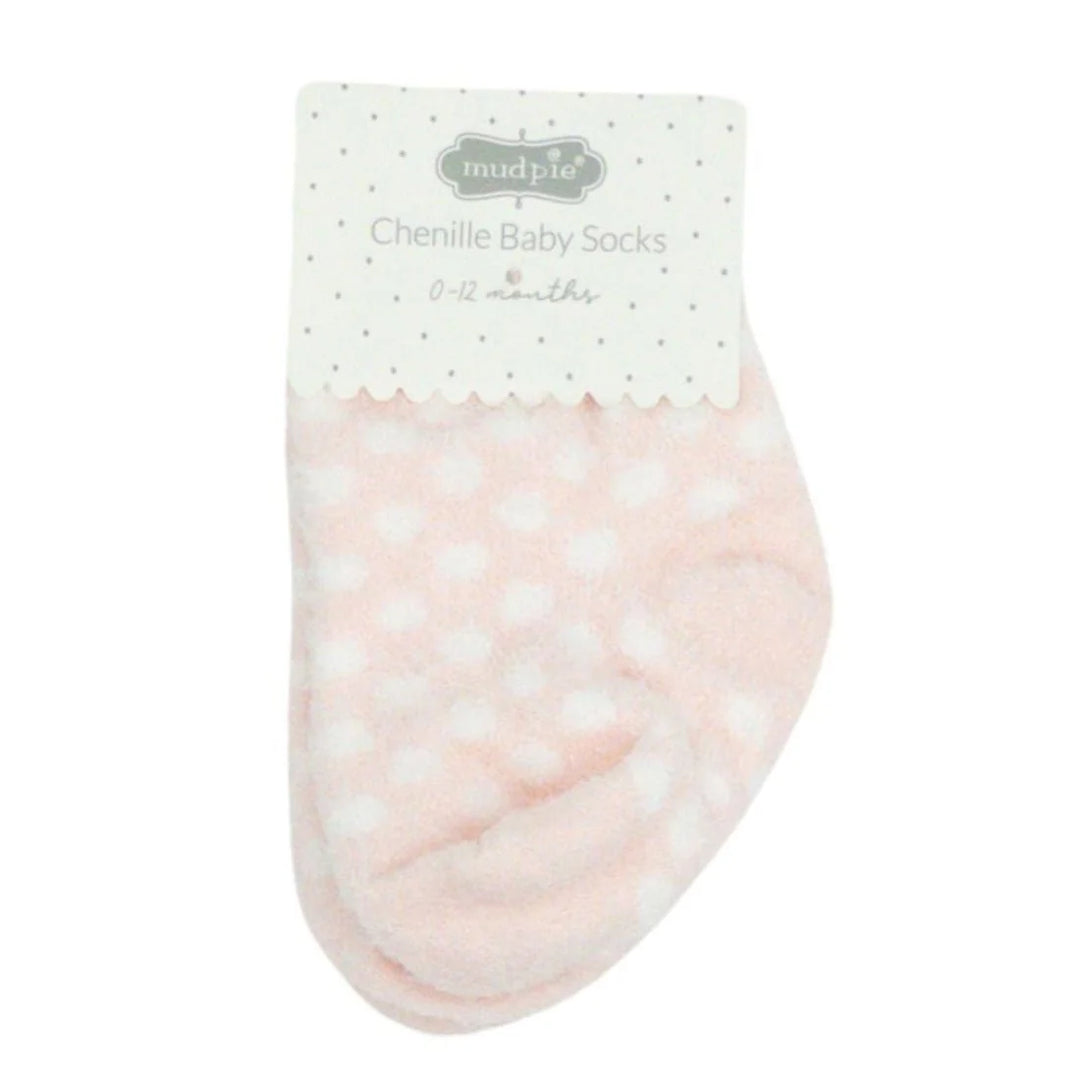 Mud Pie Chenille Infant Socks (0–12 Months)