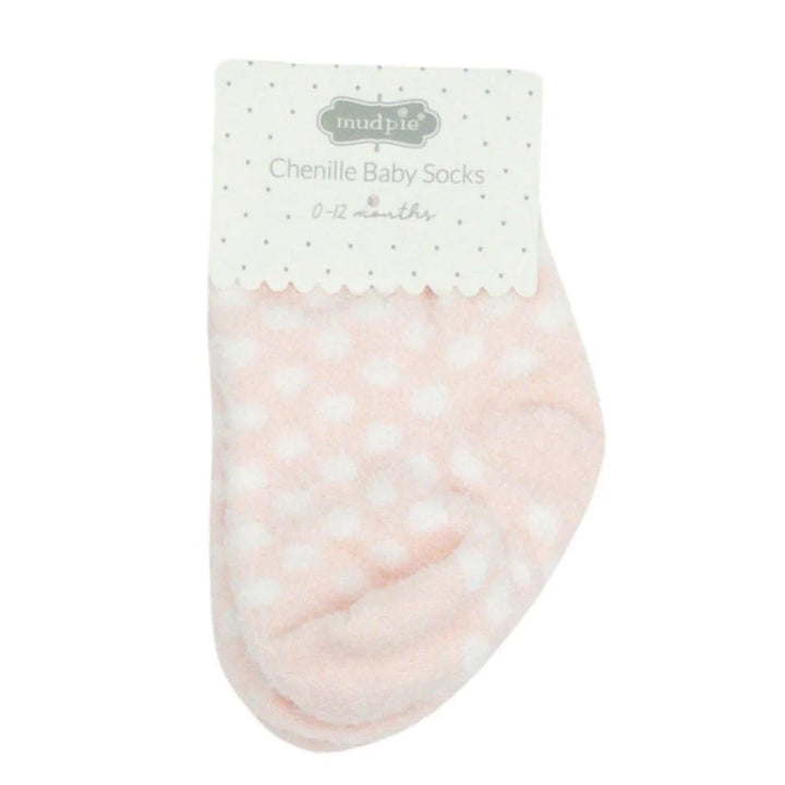 Mud Pie Chenille Infant Socks (0–12 Months)