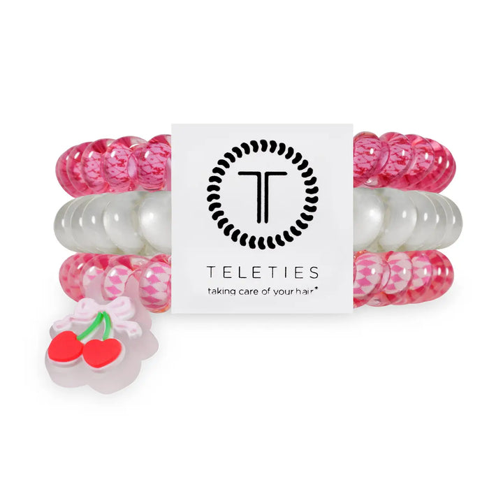 Teleties - Cherry Bomb Large Hair Ties