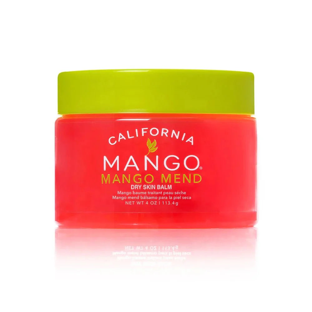 California Mango Dreaming Foot Spa Kit- Mend Balm 4oz With 1 Pair Cali Cute Flip Flop Socks
