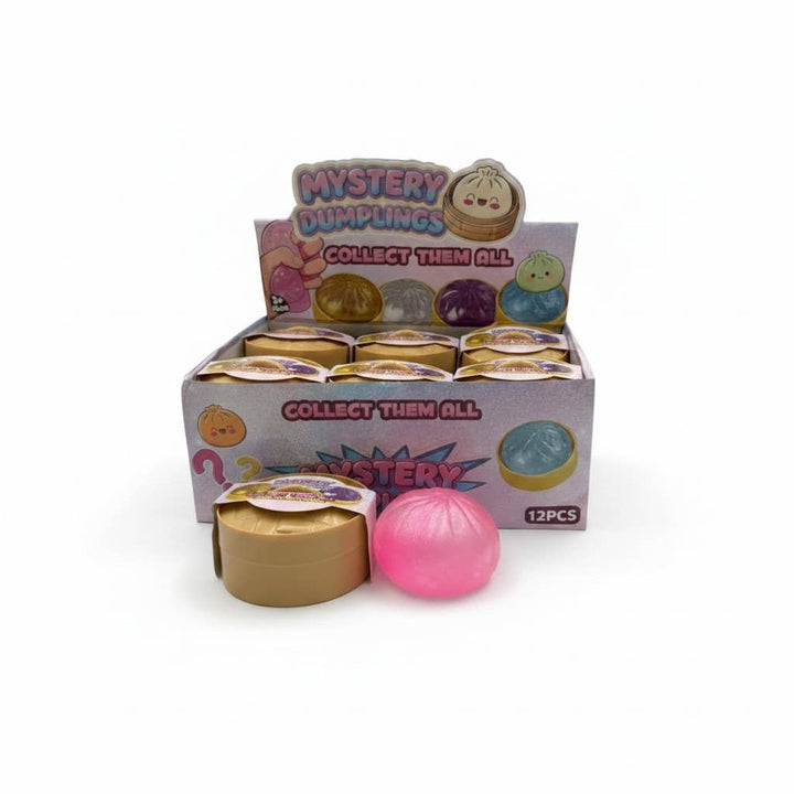 Mystery Squishy Dumplings - Pearlescent Series-Single Toy