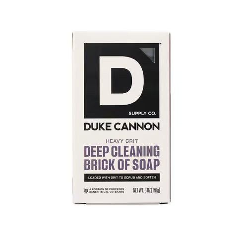 Duke Cannon Heavy Grit Mandarin and Mint Scent Bar Soap 6 oz
