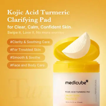 MEDICUBE Kojic Acid Turmeric Brightening Pad 70 Pads