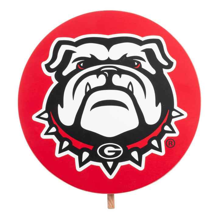 Georgia Bulldog Topper: 10.625x10 / 2