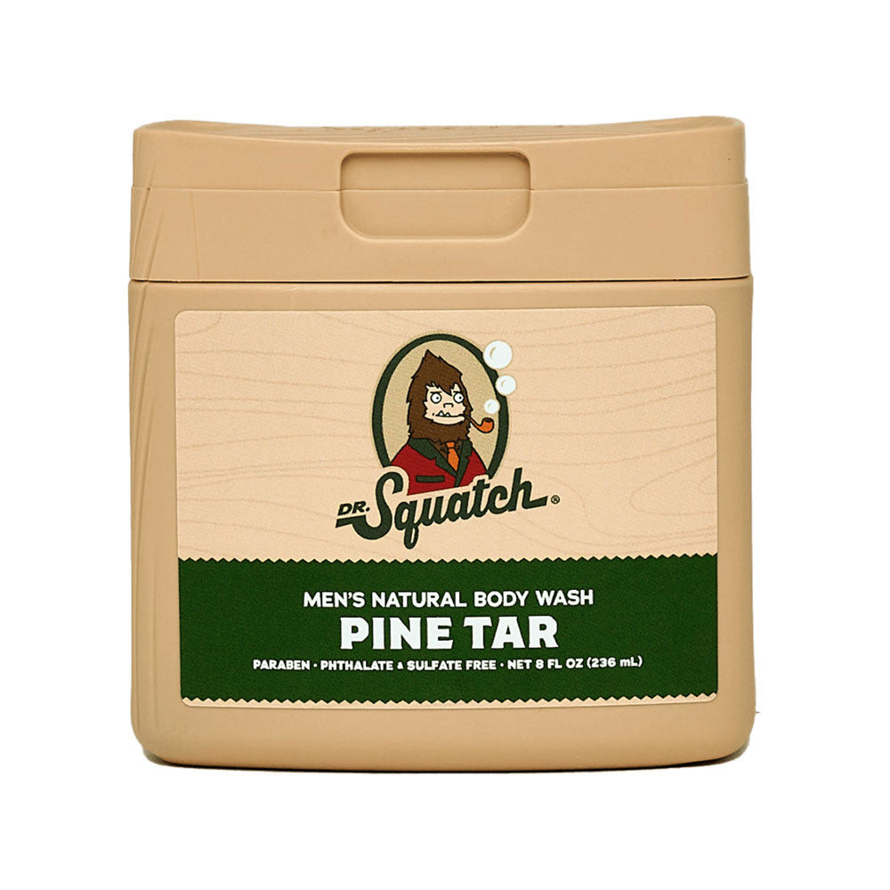 Dr. Squatch Pine Tar Body Wash 8oz (Bark)
