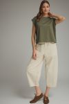Solid Cap Sleeve Olive Top (LH)