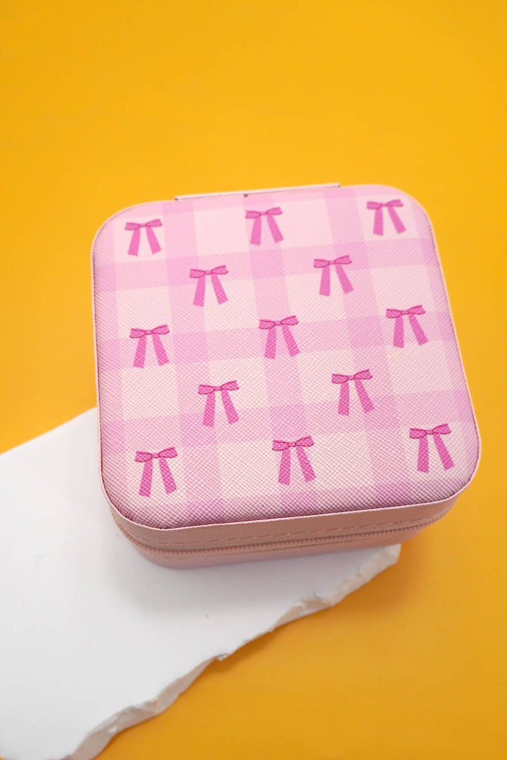 JOSSLYN-DESIGNED JEWELRY ORGANIZER TRAVEL BOX CASE | 40P566