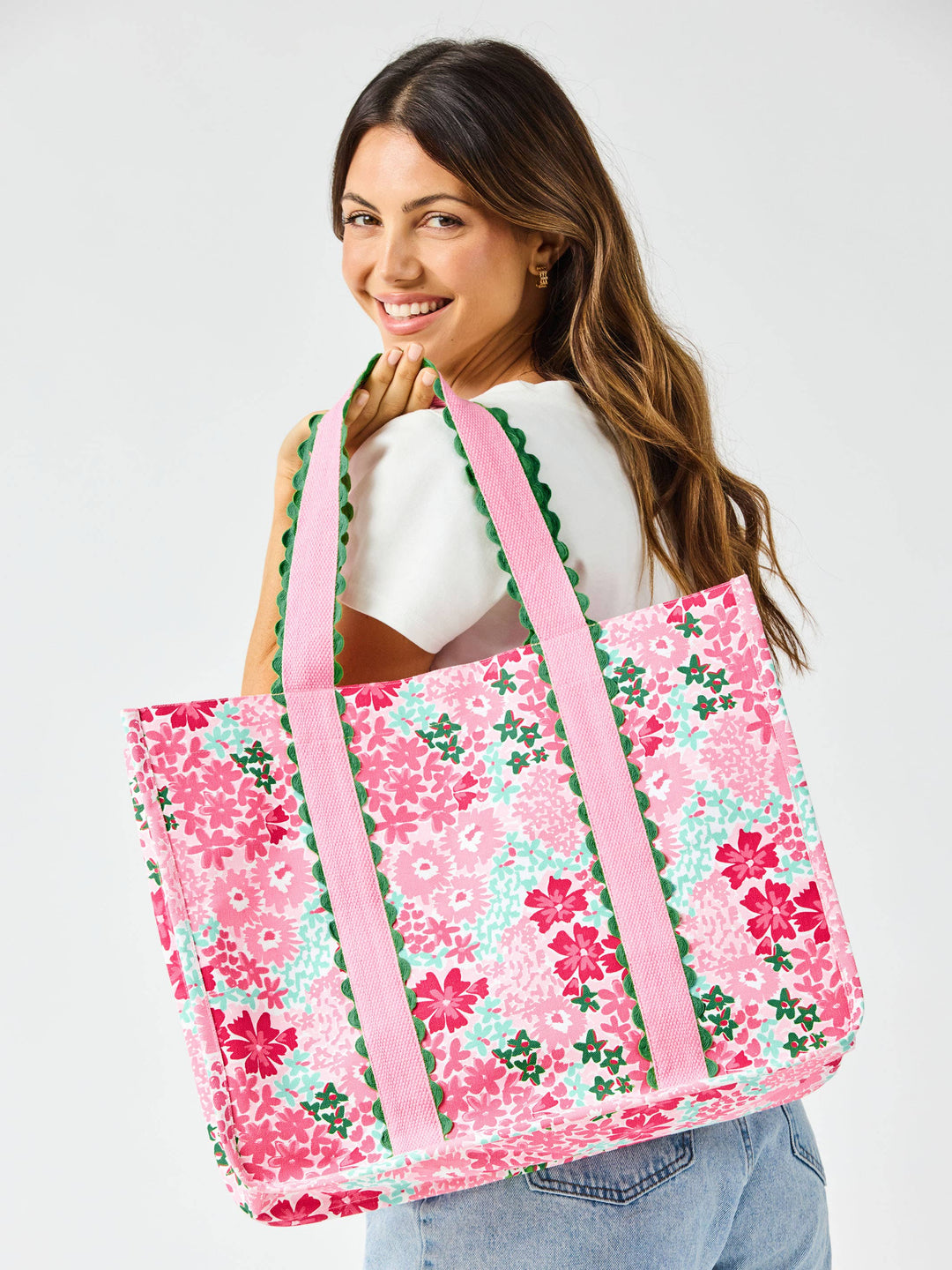Capri Carryall Tote Bag | Petal Perfect