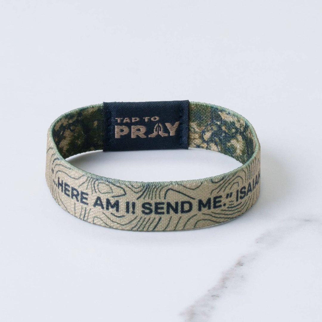 Tap To Pray® Wristband – Valor Camo