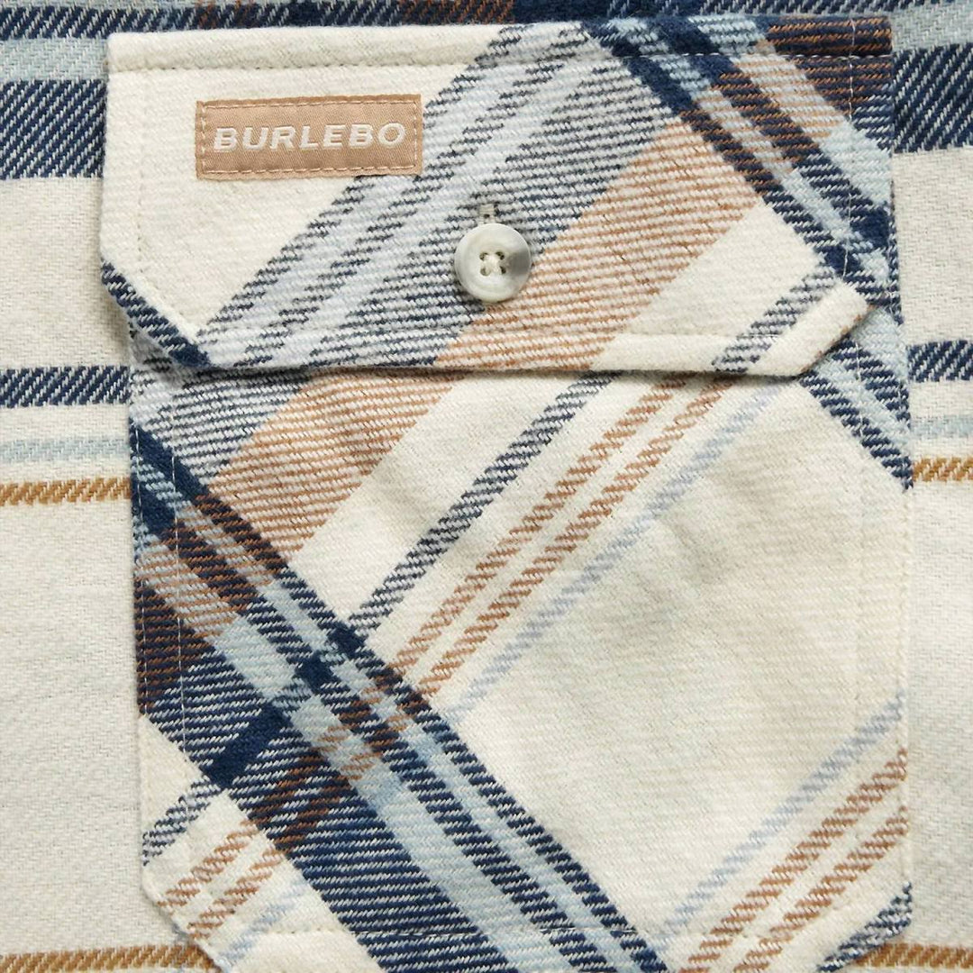 Burlebo - Plaid Flannel Long Sleeve Shirt