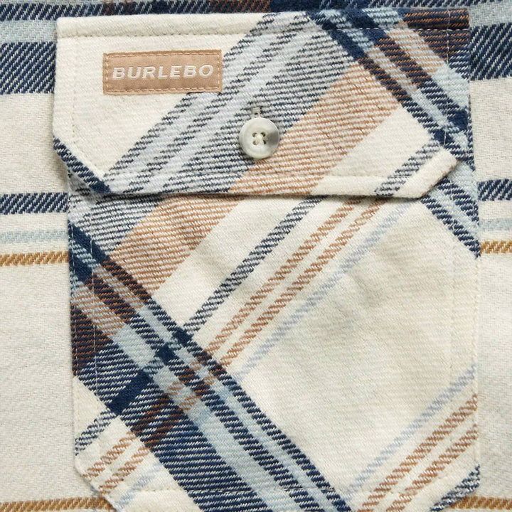 Burlebo - Plaid Flannel Long Sleeve Shirt