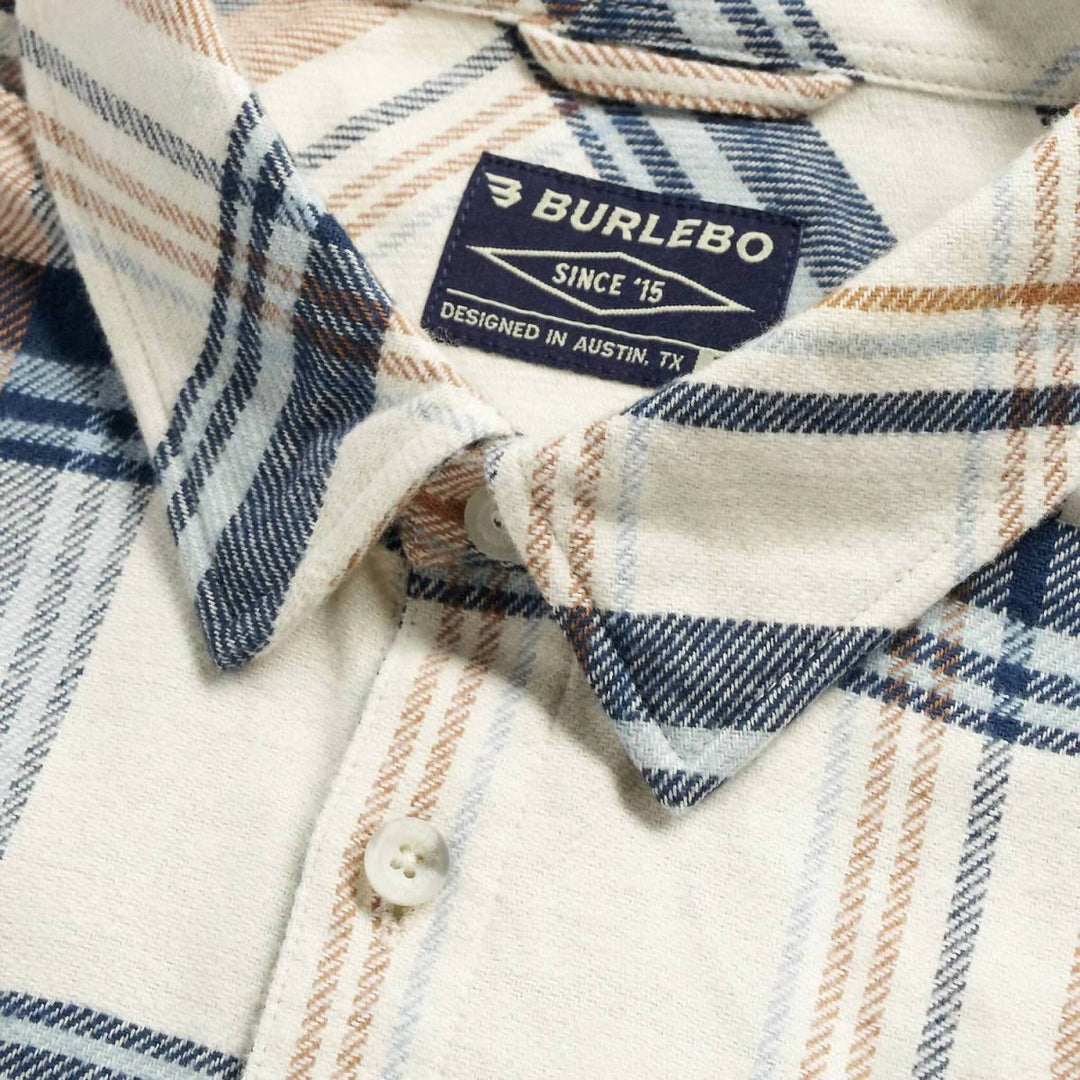 Burlebo - Plaid Flannel Long Sleeve Shirt