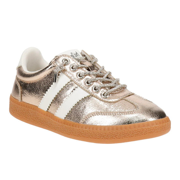 Corkys-Heads Up Gold Metallic Sneaker Sizes 6-10