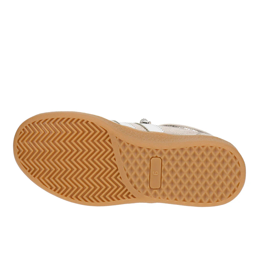 Corkys-Heads Up Gold Metallic Sneaker Sizes 6-10