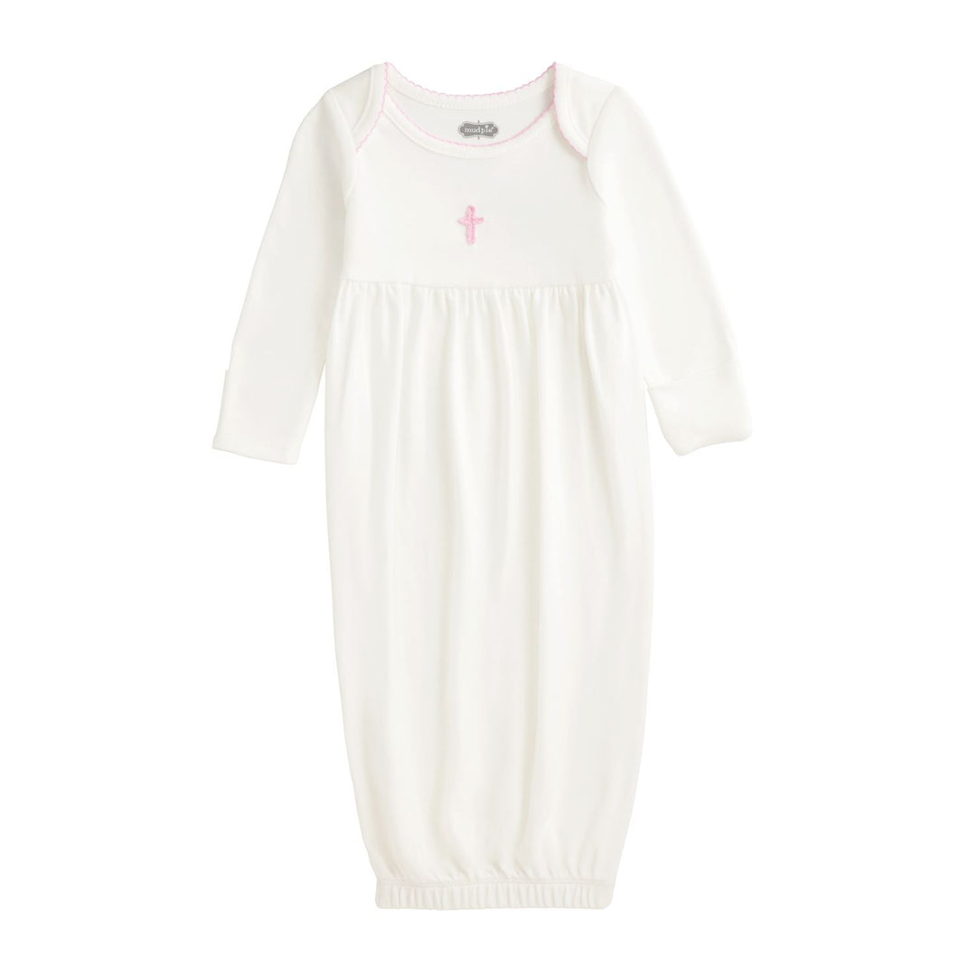 Mud Pie-CROCHET CROSS GOWN